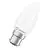 Ledvance Classic LED B22 Kaars Mat 3.4W 470lm - 827 Zeer Warm Wit | Vervangt 40W